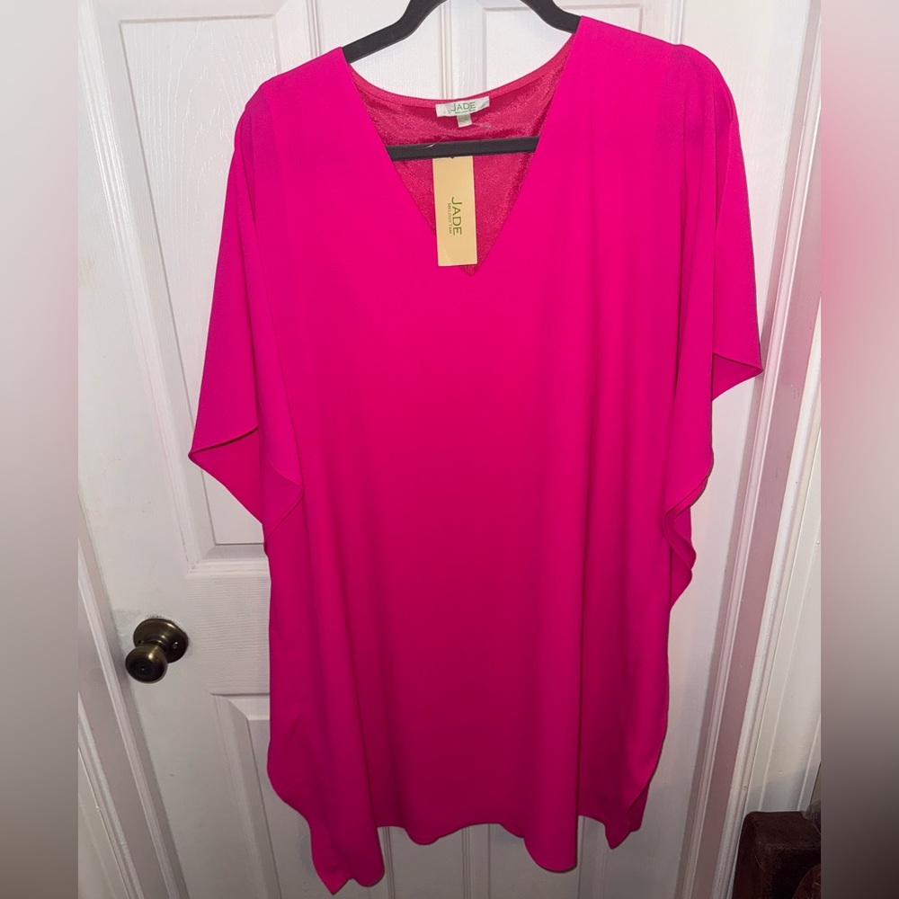 NWT Jade Butterfly Dress Hot Pink